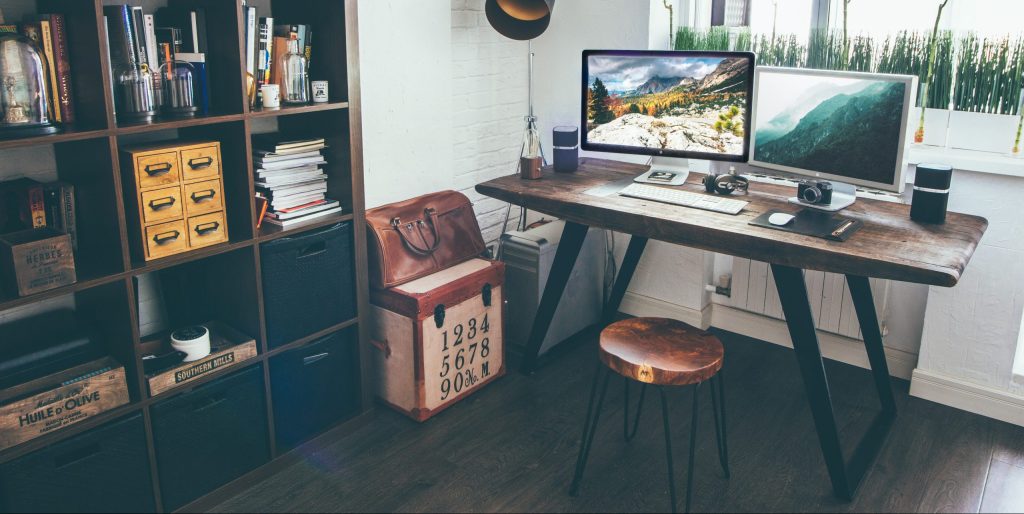 Desk at home